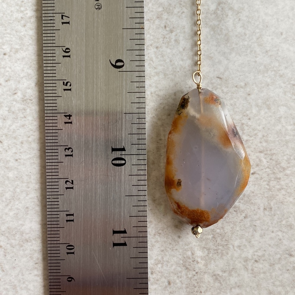 Agate necklace - Picture 3 of 9